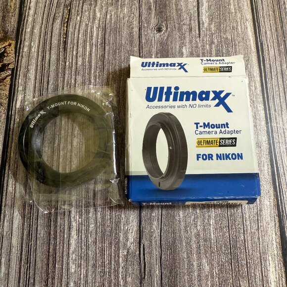 Ultimax T-Mount for Nikon Camera Adaptor Model H UM-TMNIK - Picture 1 of 4